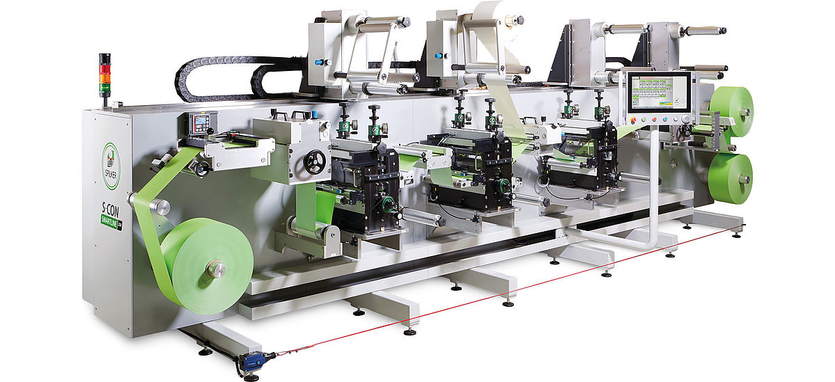 Spilker S-CON Smartline S-CON Smartline Convertingmaschine für rotatives Stanzen